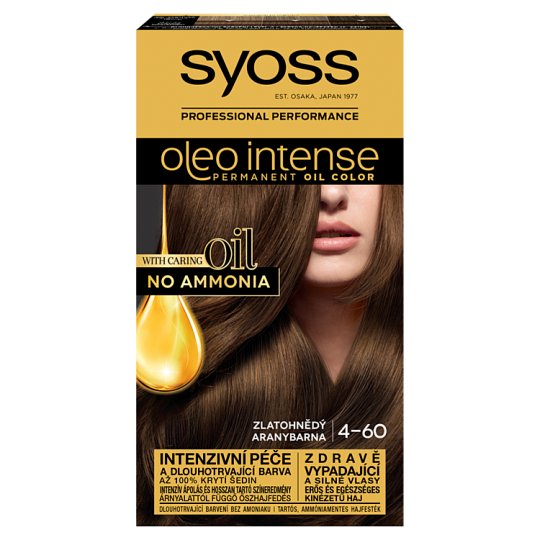 Syoss Color Oleo intenzív olaj hajfesték 4-60 aranybarna