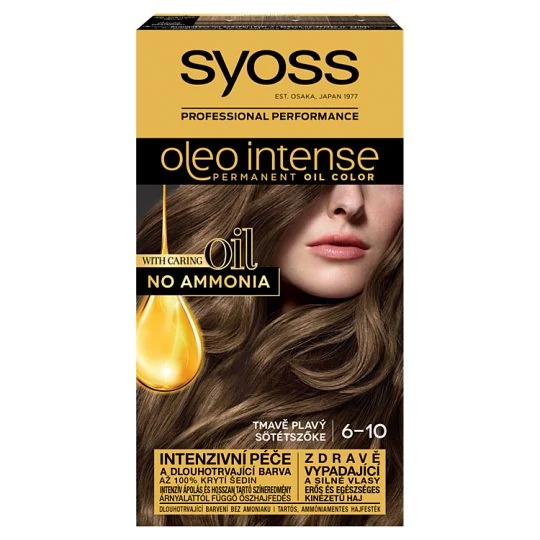 Syoss Color Oleo intenzív olaj hajfesték 6-10 sötétszőke