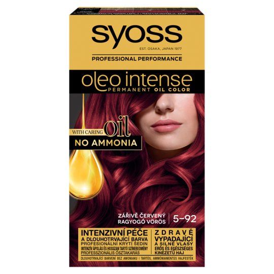 Syoss Color Oleo intenzív olaj hajfesték 5-92 ragyogó vörös