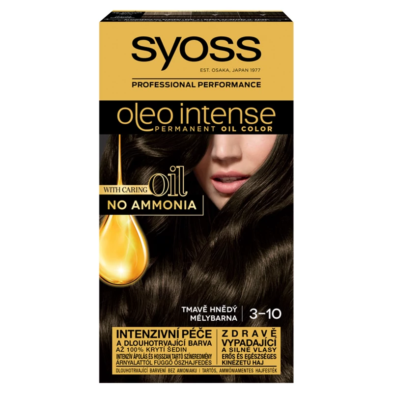 Syoss Oleo Intense Hajfesték 3-10 Mélybarna 