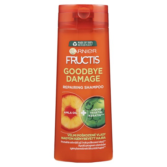 Garnier Fructis Goodbye Damage sampon nagyon igénybevett hajra 250 ml