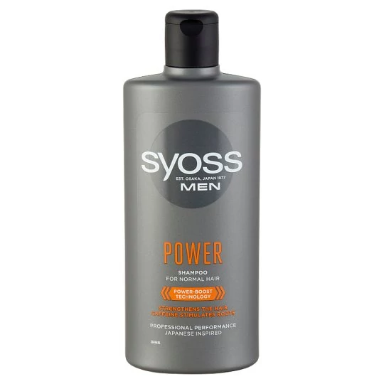 Syoss Men Power&Strength sampon 440 ml