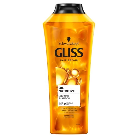 Gliss Tápláló olaj hajregeneráló sampon 400 ml