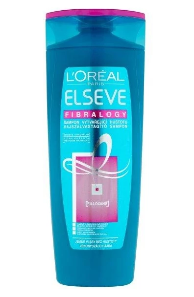L'Oréal Paris Elseve Fibralogy Hajszálvastagító Sampon Vékonyszálú Hajra 250 ml