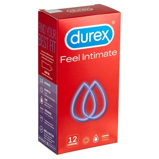 Durex Feel Intimate óvszer 12 db