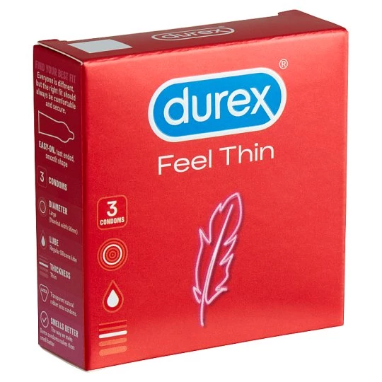 Durex Feel Thin óvszer 3 db