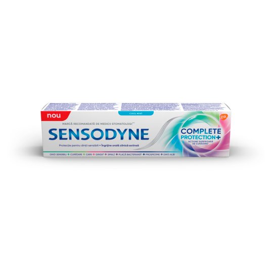 Sensodyne Complete Protection+ Cool Mint fluoridos fogkrém 75 ml