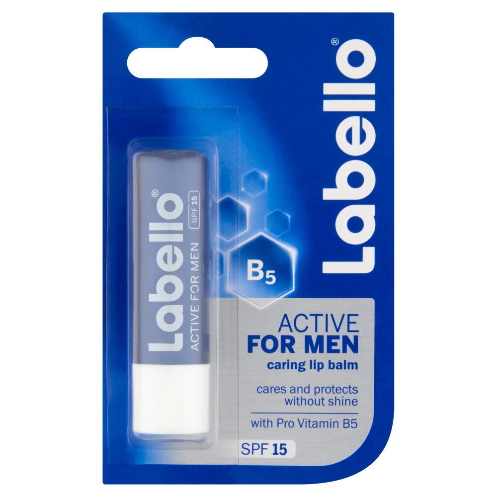 Labello Active For Men SPF 15 Ajakápoló 4,8 g