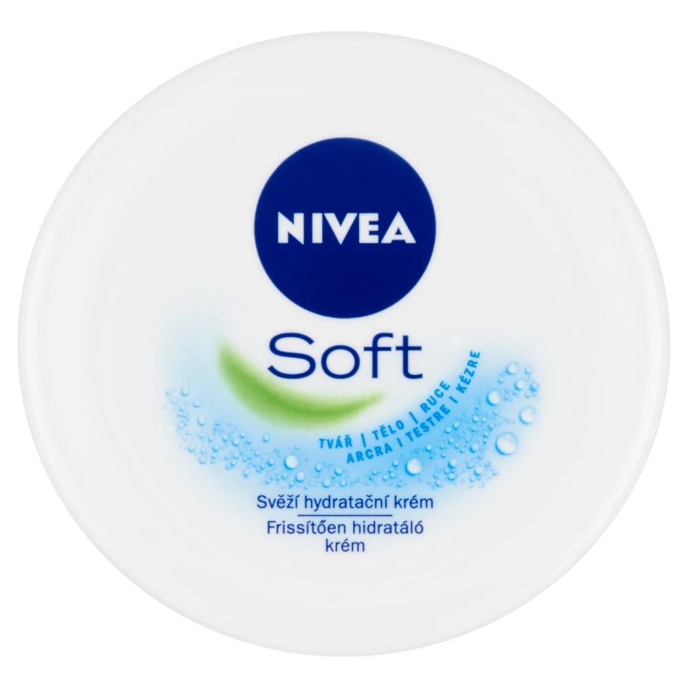 Nivea Soft Frissítően Hidratáló Krém tégelyes 200 ml
