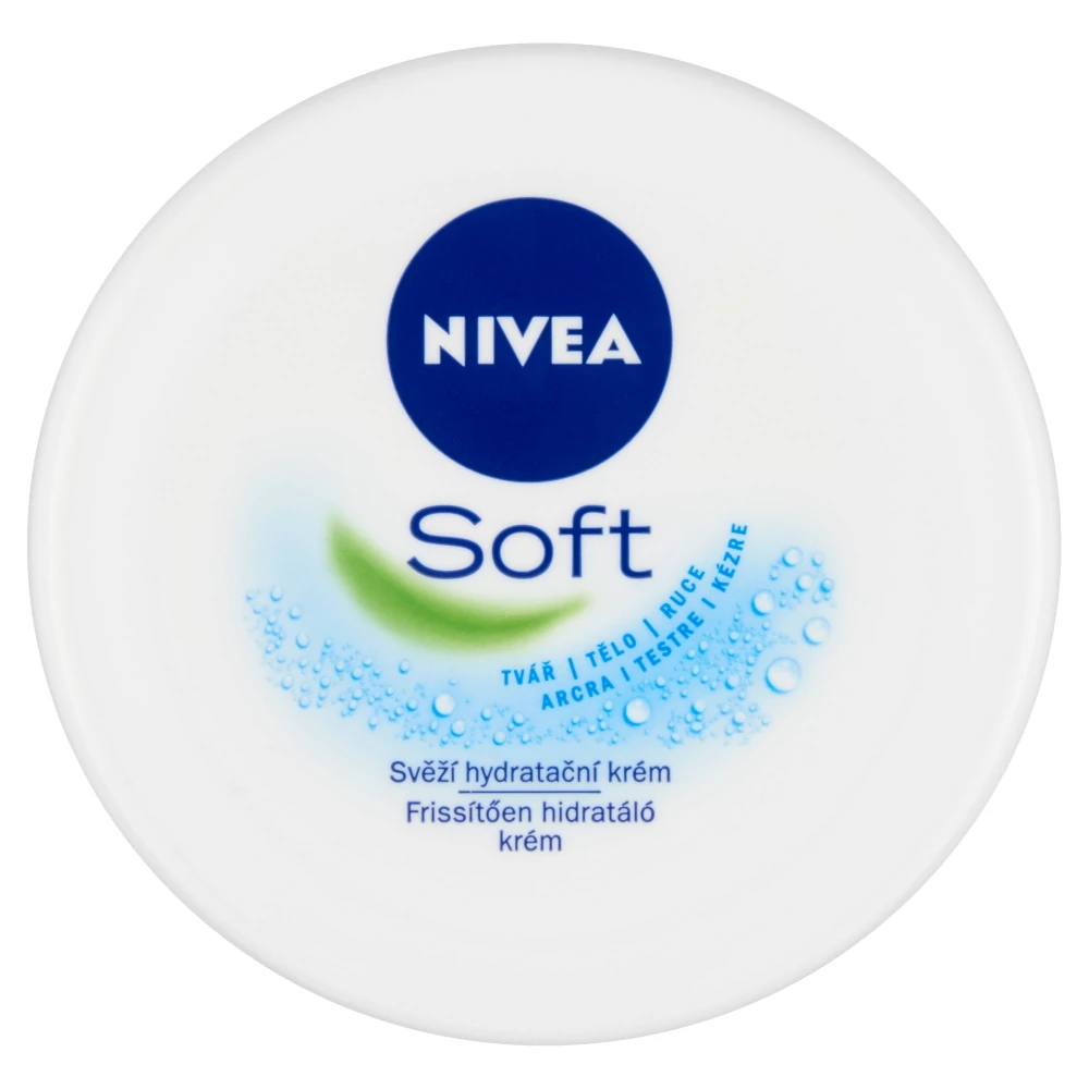 Nivea Soft Frissítően Hidratáló Krém tégelyes 300 ml