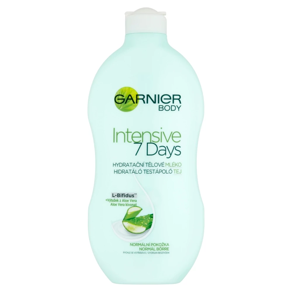 Garnier Intensive 7 Days Hidratáló Testápoló Tej Normál Bőrre 400 ml