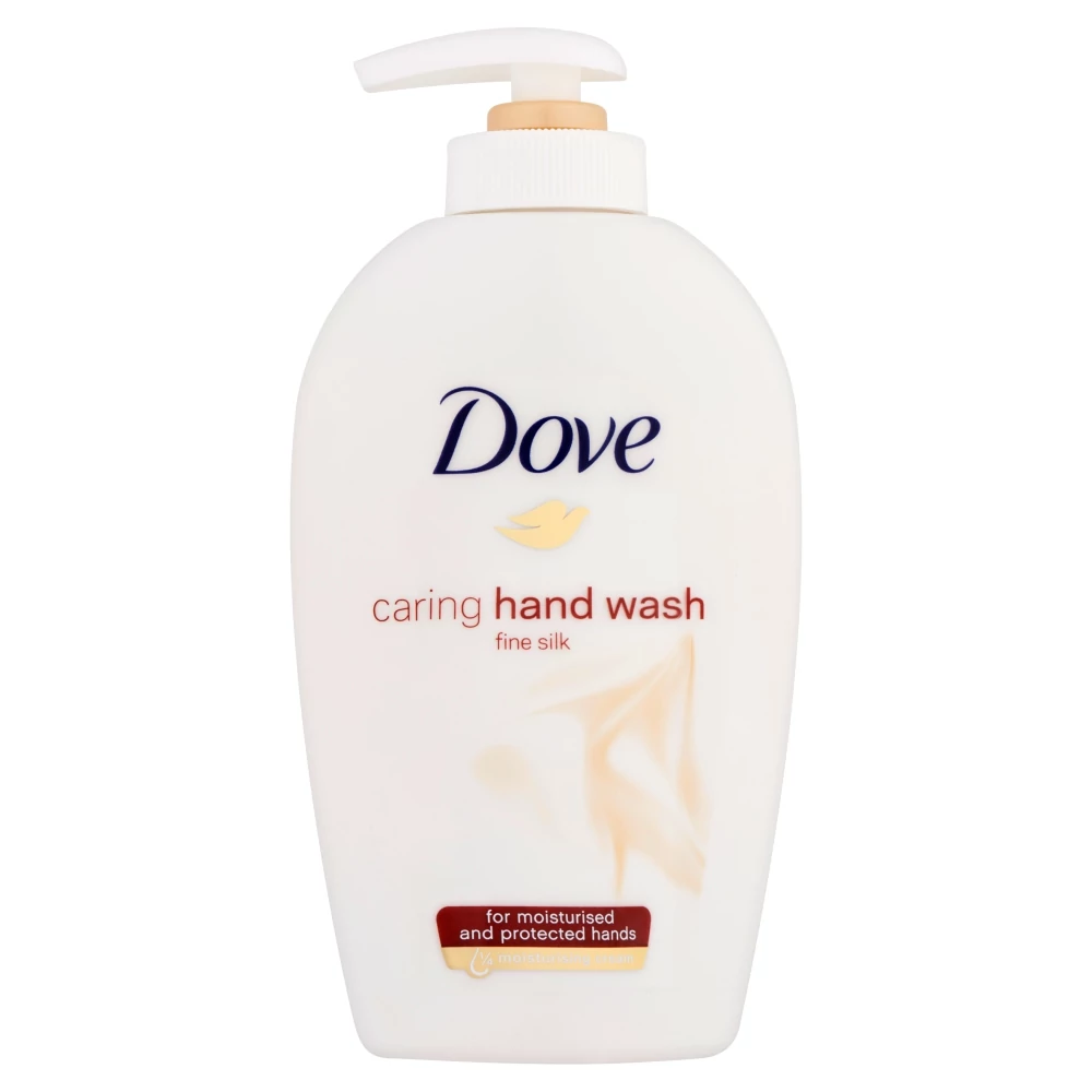 Dove Caring Hand Wash Fine Silk Folyékony Krémszappan pumpás 250 ml