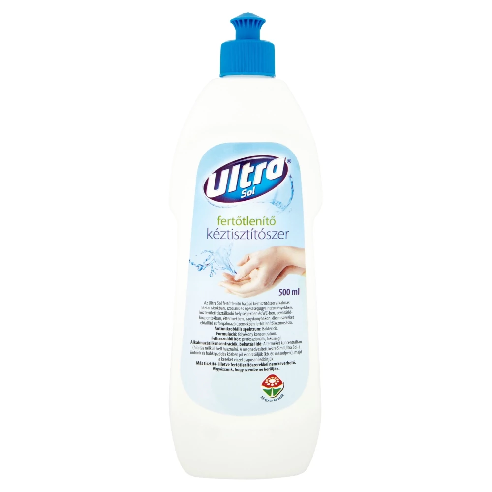 Ultra Sol Fertőtlenítő Kéztisztítószer 500 ml (#20)