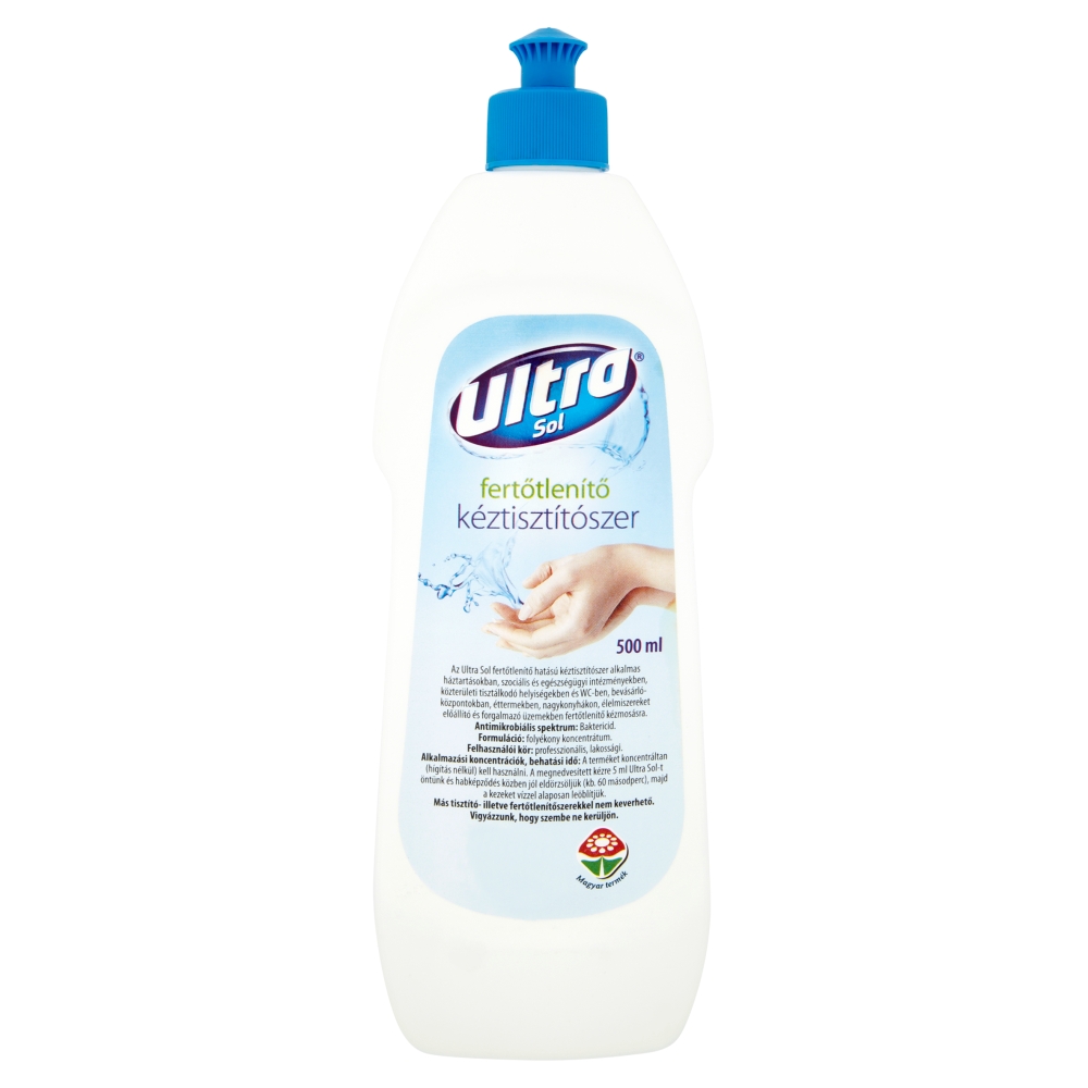 Ultra Sol Fertőtlenítő Kéztisztítószer 500 ml (#20)