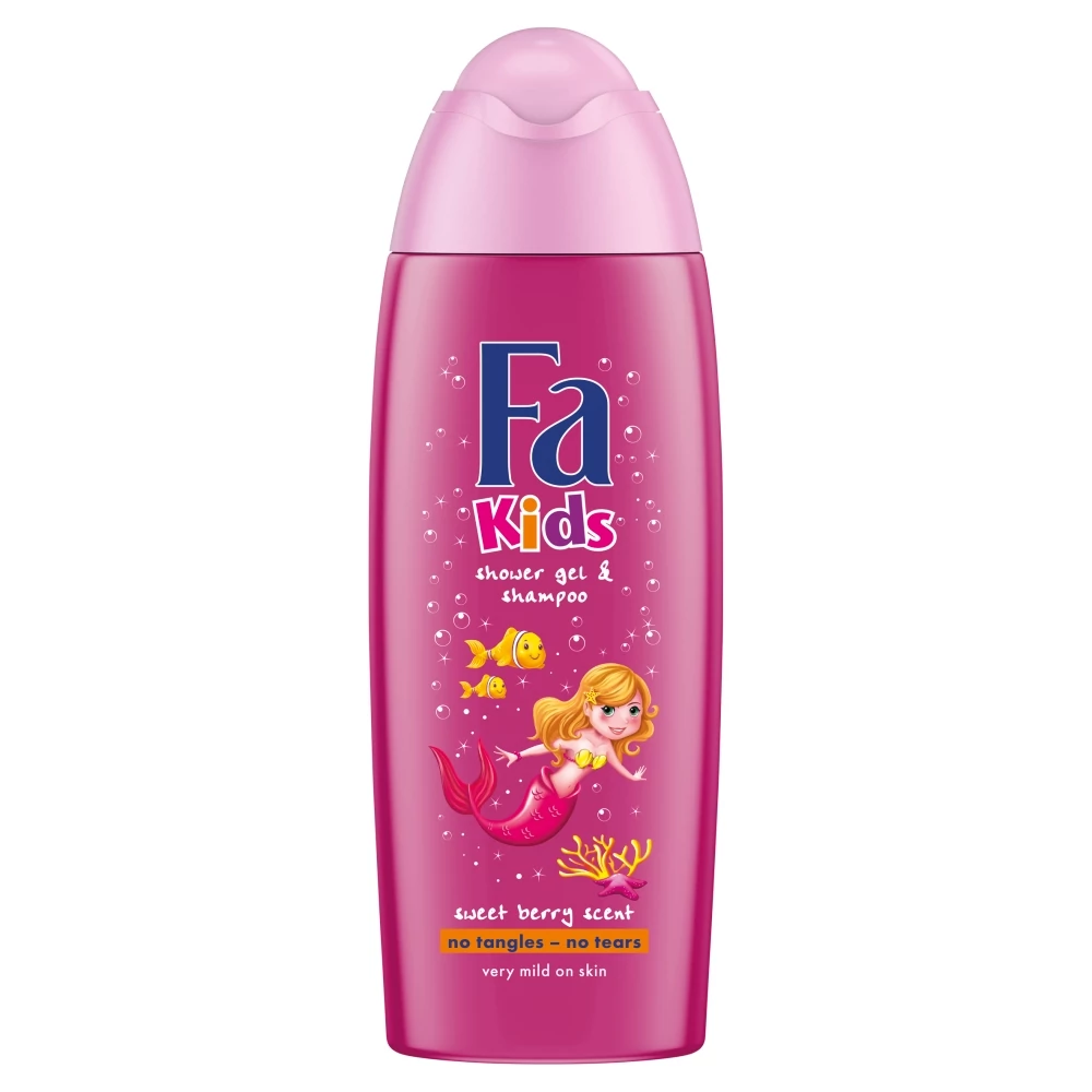 Fa Kids Tusfürdő & Sampon Lányoknak Sellő 250 ml