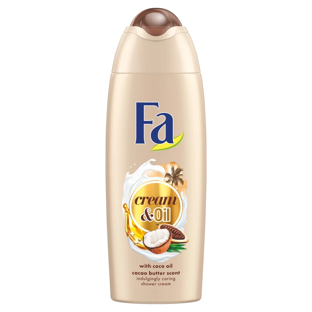 Fa Cream & Oil Tusfürdő Kakaóvajjal és Kókuszolajjal 250 ml