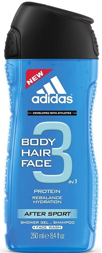 Adidas Férfi Tusfürdő 3in1 After Sport 250 ml