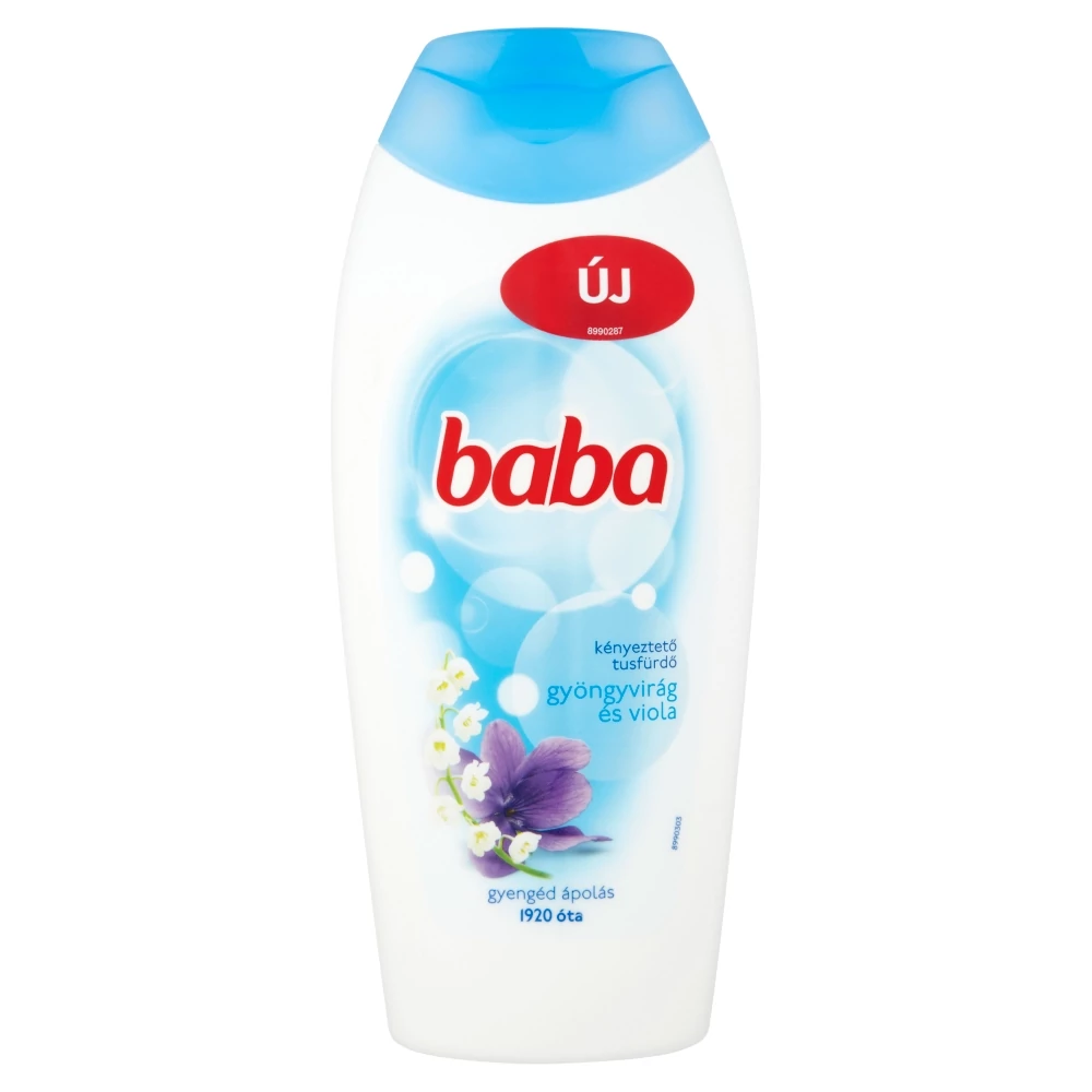 Baba Tusfürdő Gyöngyvirág és Viola 400 ml