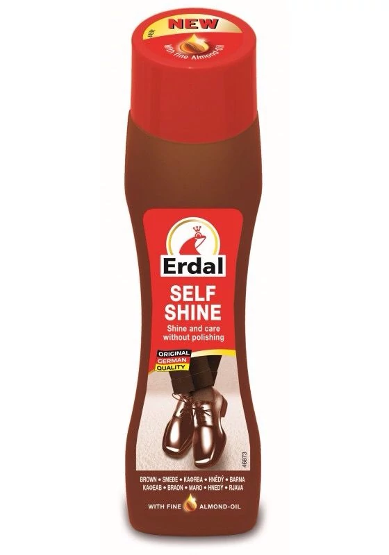 Erdal Self Shine Cipőfény Barna 65 ml