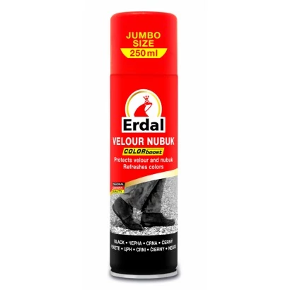 Erdal Velúr - Nubuk Cipőspray Fekete 250 ml