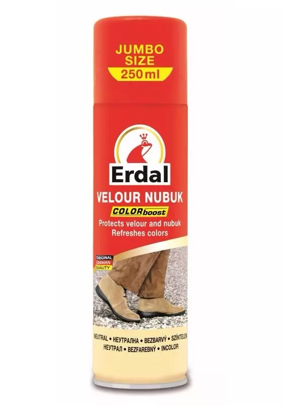 Erdal Velúr - Nubuk Cipőspray Színtelen 250 ml