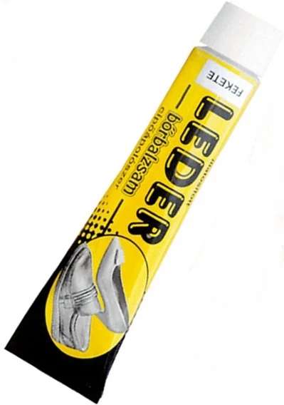 Leder Bőrbalzsam Cipőápolószer Fekete tubusos 60 g