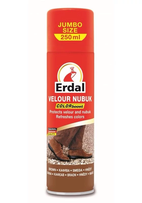 Erdal Velúr - Nubuk Cipőspray Barna 250 ml