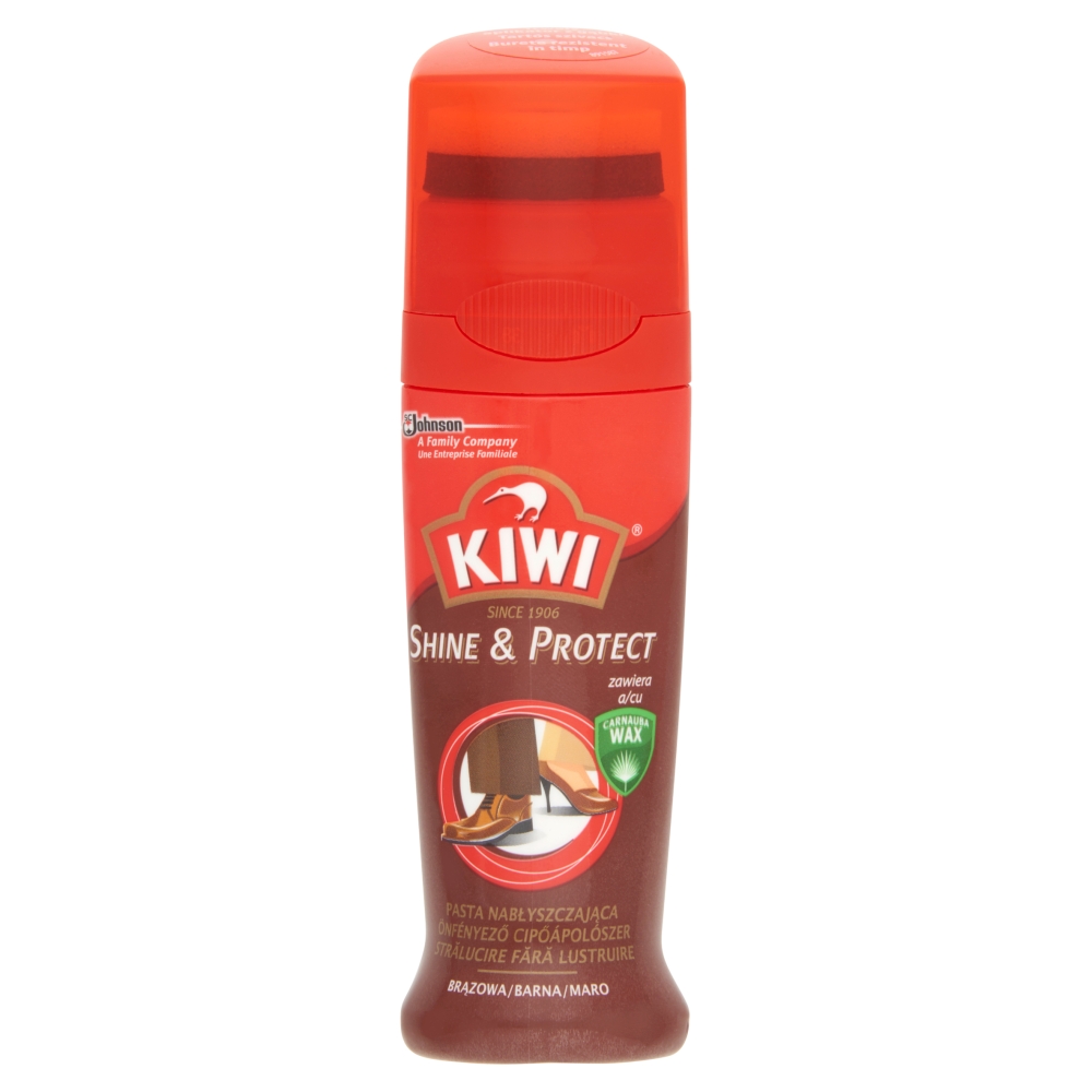Kiwi Shine & Protect Önfényező Cipőápolószer Barna 75 ml