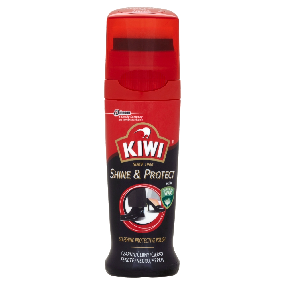 Kiwi Shine & Protect Önfényező Cipőápolószer Fekete 75 ml