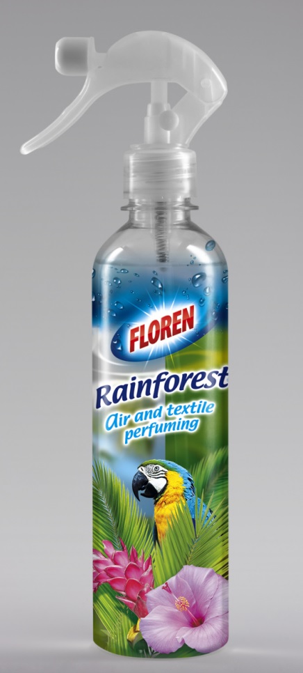 Floren Légfrissítő Rainforest pumpás 400 ml 