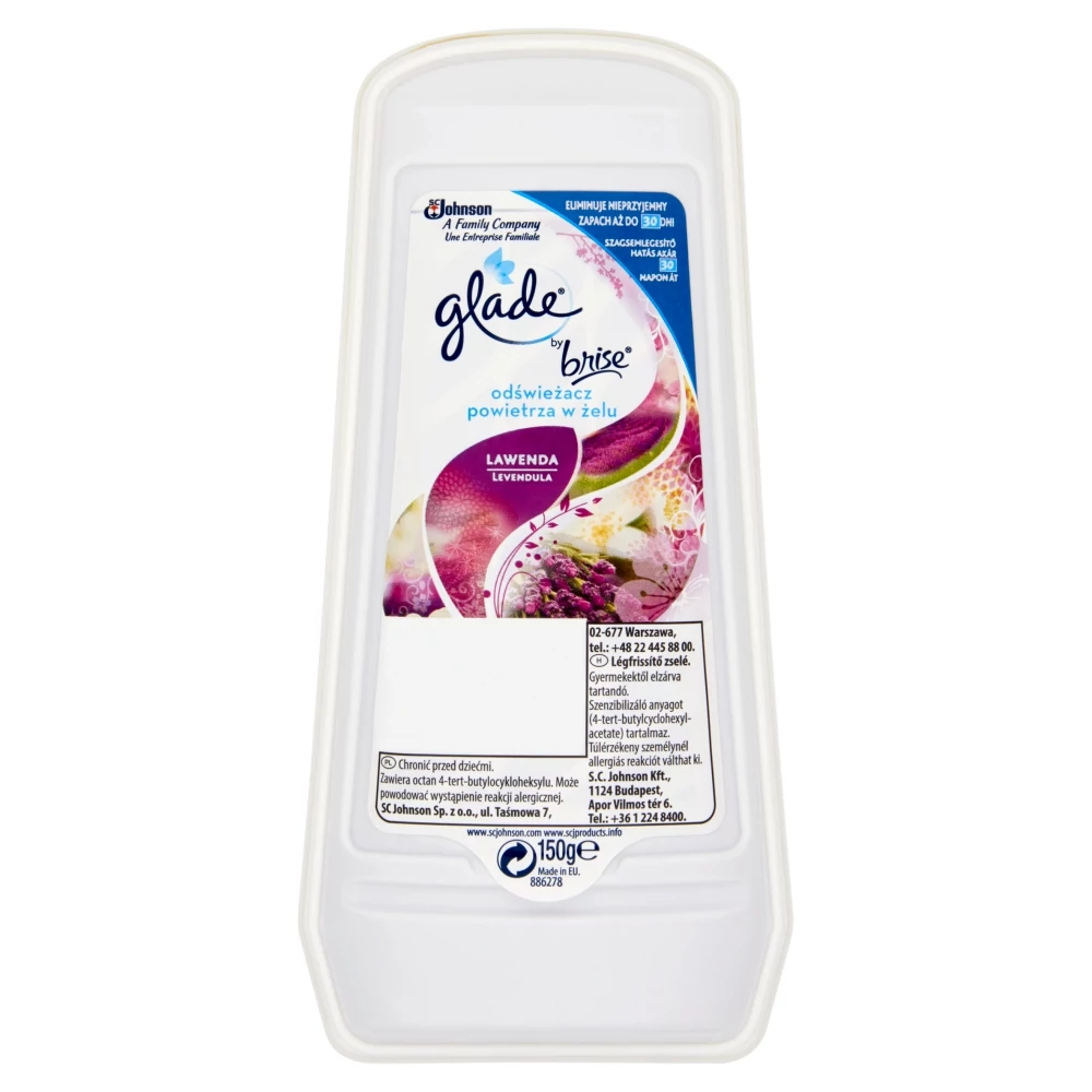 Brise Glade Légfrissítő Zselé Levendula 150 g