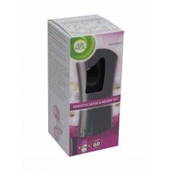 Air Wick Freshmatic Automata Légfrissítő Készülék + 2 db Elem + Utántöltő Bársonyos Szatén és Éji Liliom 250 ml