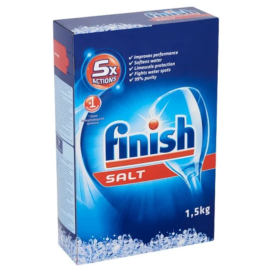 Calgonit Finish Regeneráló Vízlágyító Só Mosogatógéphez 1,5 kg