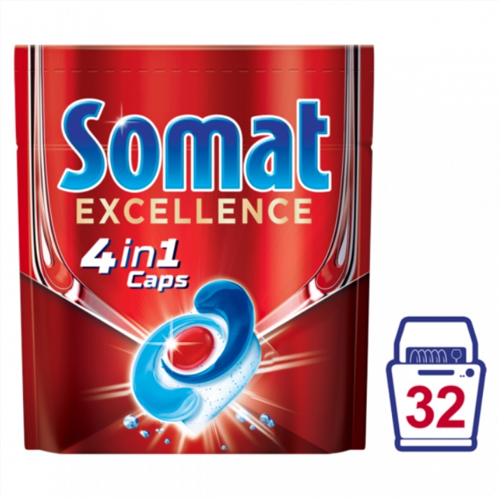 Somat Excellence mosogatógép kapszula 32 db