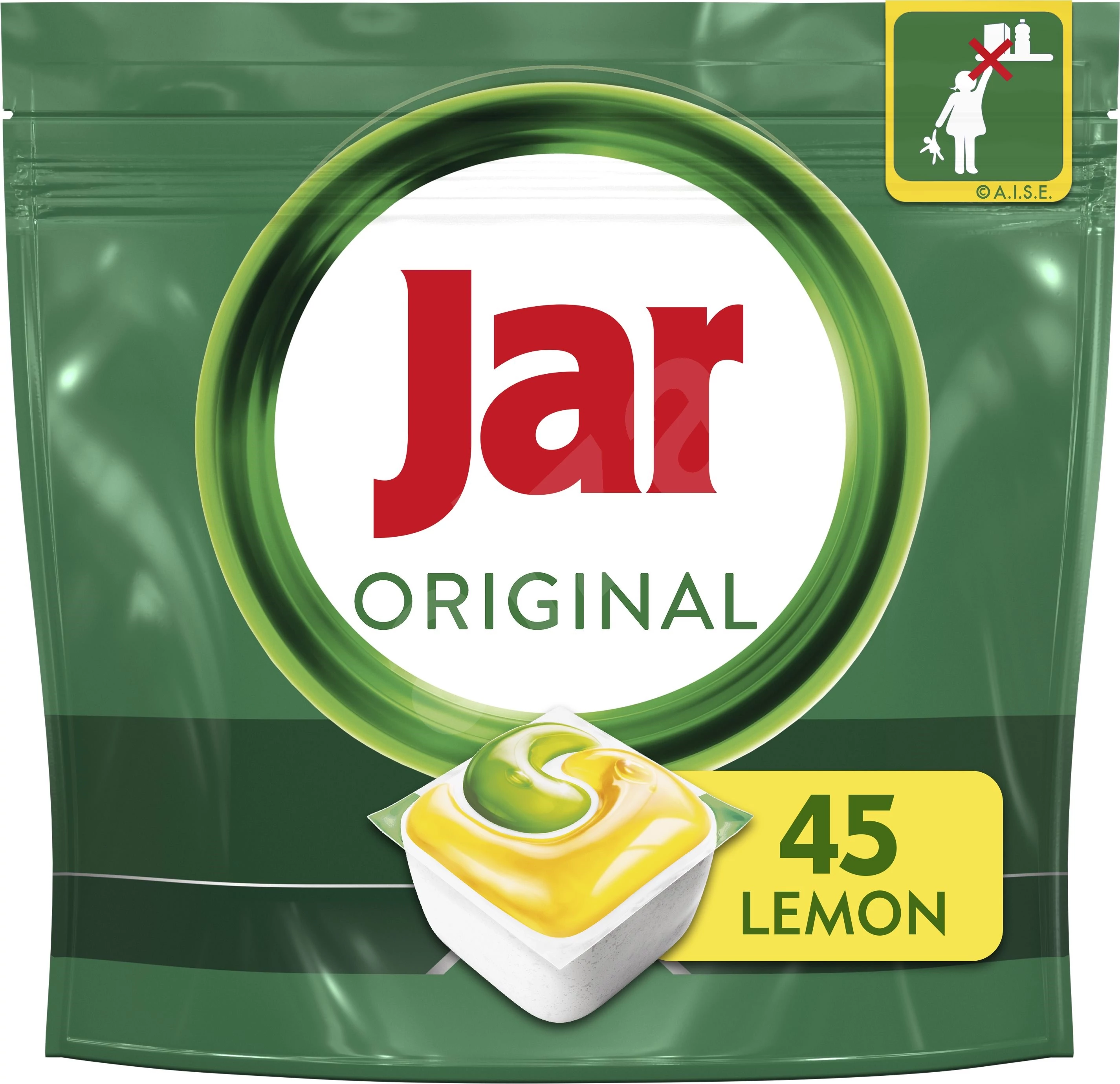 Jar Original Lemon All In One Mosogatókapszula, 45 db