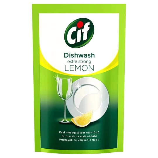 Cif Mosogatószer Extra Strong Lemon utántöltő 500 ml (#18)