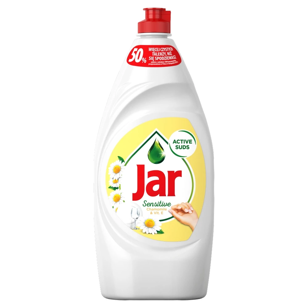 Jar Mosogatószer Sensitive Chamomile & Vit. E 900 ml (#12)