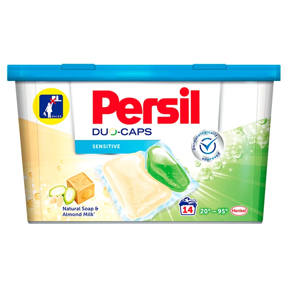 Persil Duo Caps Gél Mosószer Kapszula Sensitive 14 db (#8)
