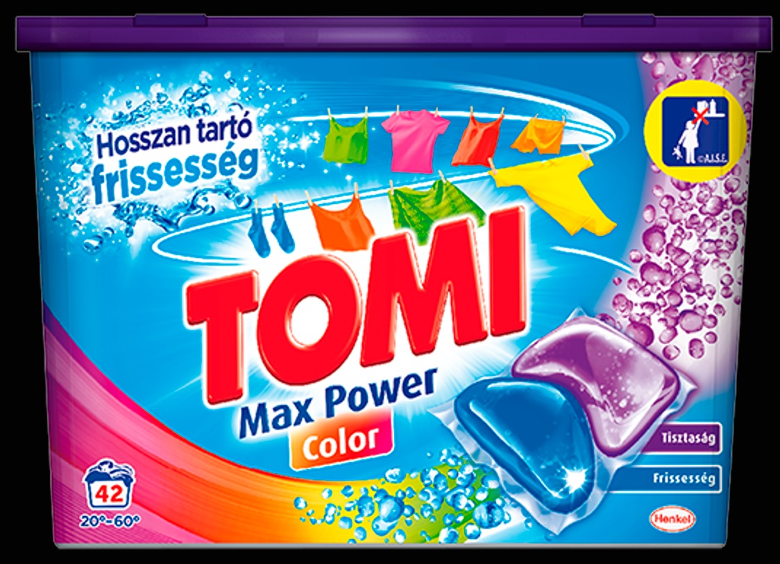 Tomi Mosókapszula Color 42 mosás, 840 g