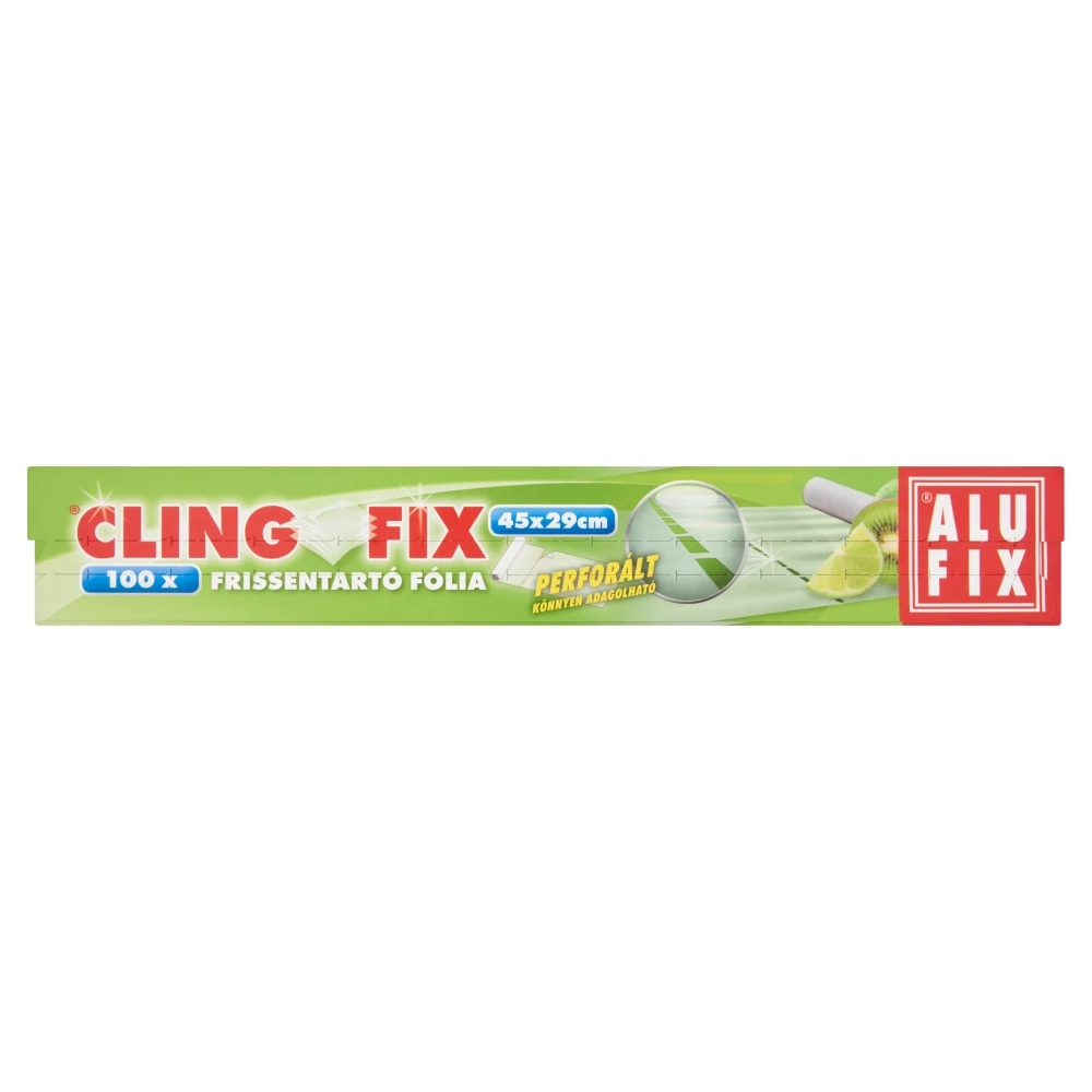 Alufix Cling Fix Frissentartó Fólia Perforált 45x29 cm, 100 db (#30)