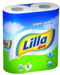 Lilla/Star Duo Papírtörlő 2 rétegű, 2 tekercs (#24)