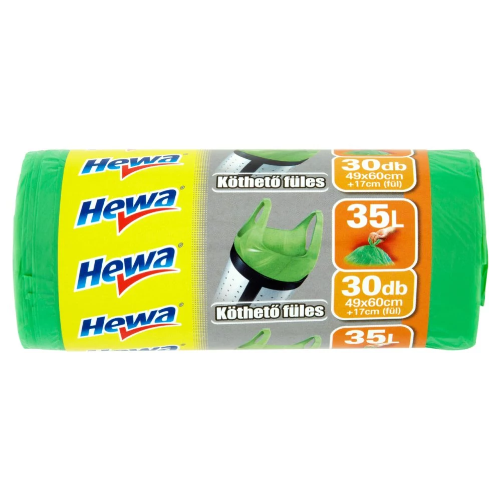 Hewa Köthető Füles Szemeteszsák 35 l, 30 db 