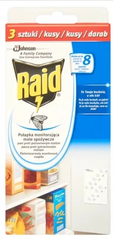 Raid élelmiszermoly monitorozó csapda 3 db