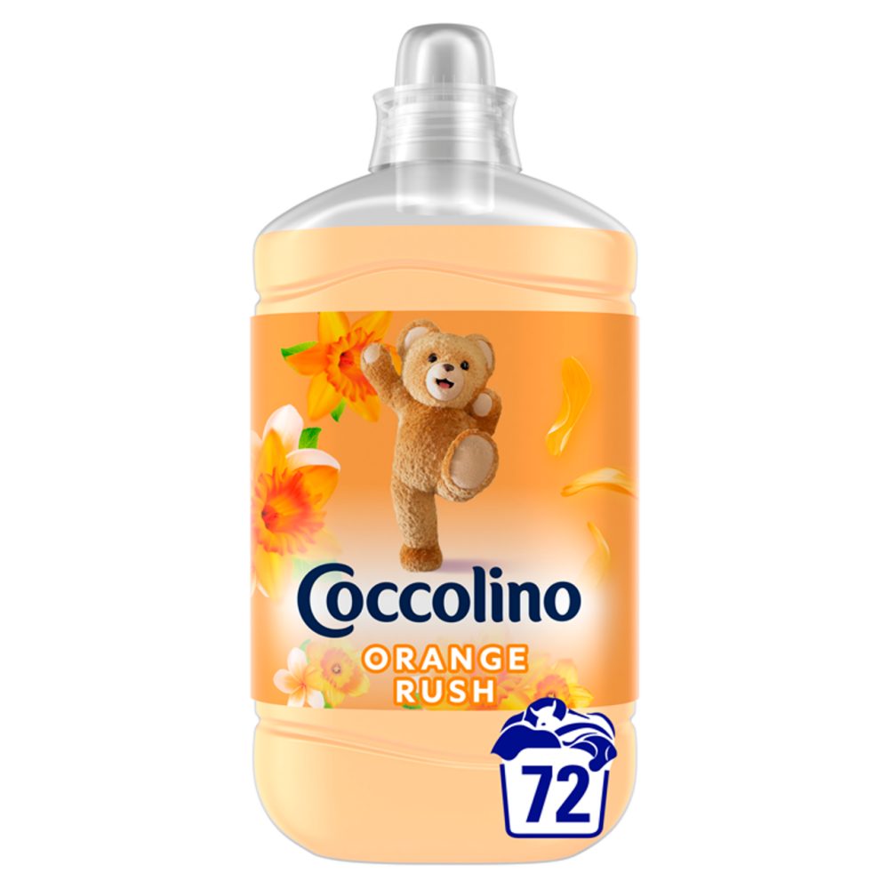 Coccolino Orange Rush öblítőkoncentrátum 72 mosás 1800 ml (#6)