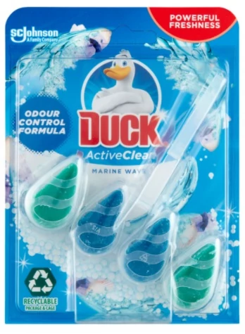 Duck Active Clean Marine Wave WC-öblítő rúd 38,6 g