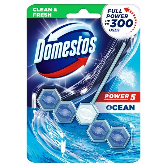 Domestos Power 5 Kosaras Wc Öblítő Ocean 55 g