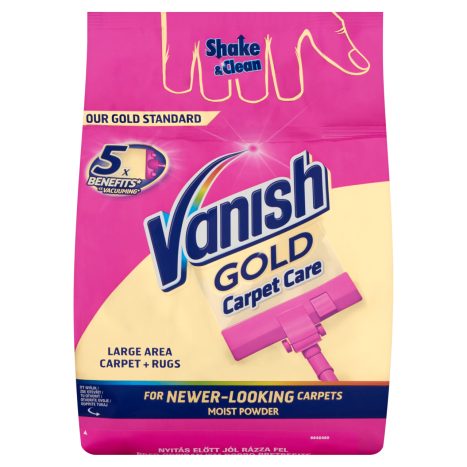 Vanish Gold Shake & Clean Szőnyegtisztító Por 650 g