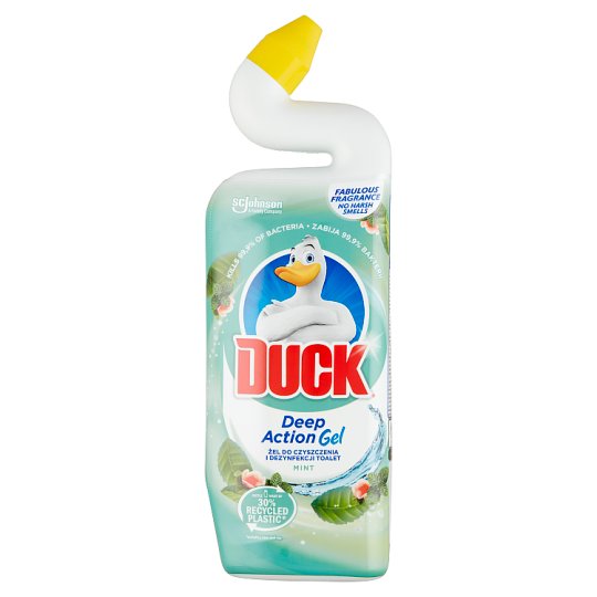 Duck Deep Action Gel WC-tisztító fertőtlenítő gél menta illattal 750 ml (#12)