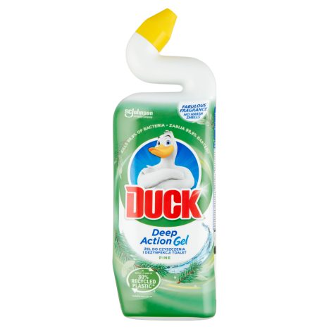 Duck Deep Action Gel WC-tisztító fertőtlenítő gél fenyő illattal 750 ml (#12)
