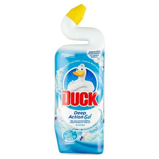 Duck Deep Action Gel WC-tisztító fertőtlenítő gél marine illattal 750 ml (#12)